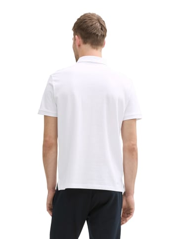 Tom Tailor Koszulka polo w kolorze białym