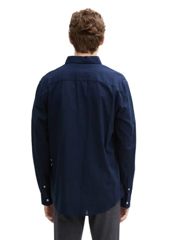 Tom Tailor Hemd - Regular fit - in Dunkelblau