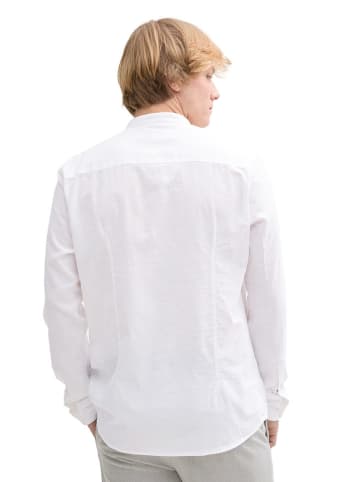 TOM TAILOR Denim Blouse - slim fit - wit