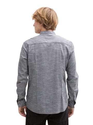 TOM TAILOR Denim Hemd - Slim fit - in Grau