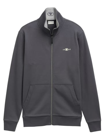 Tom Tailor Bluza w kolorze antracytowym