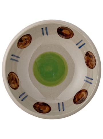 Bloomingville 2-delige set: kommen "Peline" blauw/bruin - Ø 11 cm