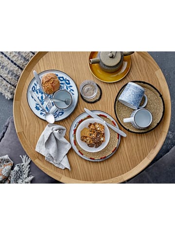 Bloomingville 3er-Set: Tassen "Molly" in Blau - (H)9,5 x  Ø 9,5 cm