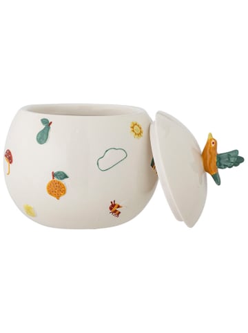 Bloomingville Vorratsdose in Weiß - (H)15 x  Ø 12 cm