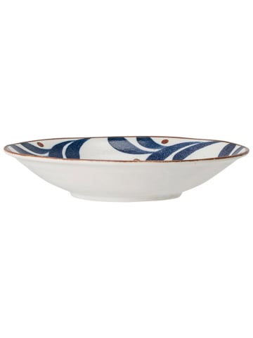 Bloomingville Soepbord "Camellia" blauw/wit - Ø 22 cm