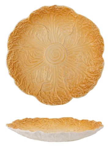 Bloomingville Serveerbord "Savanna" lichtbruin - Ø 21 cm