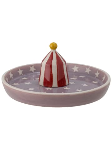 Bloomingville Półmisek "Mylie" w kolorze czerwono-fioletowym - Ø 12,5 cm