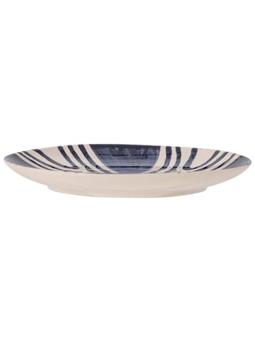 Bloomingville Talerz śniadaniowy "Shama" w kolorze niebieskim - Ø 20,5 cm