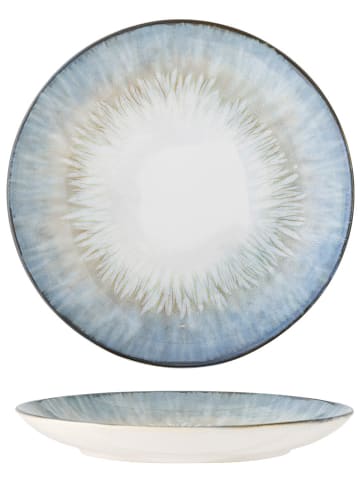 Bloomingville Speiseteller "Calen" in Blau - Ø 27 cm