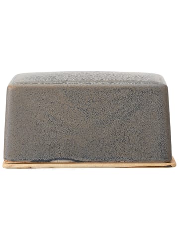 Bloomingville Botervloot "Kendra" grijs - (B)14 x (H)7 x (D)12 cm