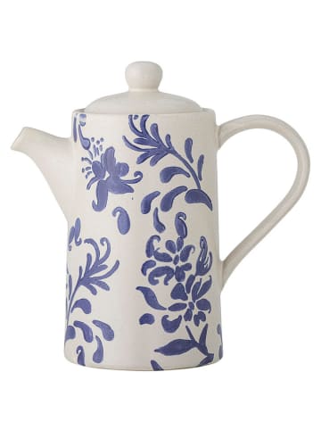 Bloomingville Teekanne "Petunia" in Blau - (H)19,5 x Ø 20 cm