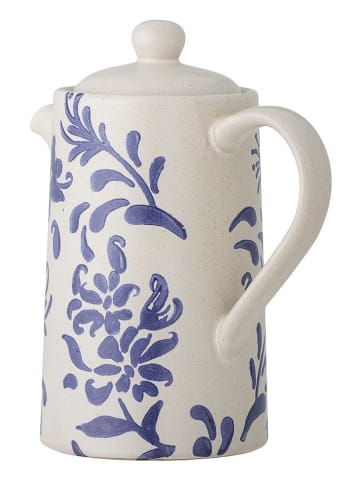 Bloomingville Teekanne "Petunia" in Blau - (H)19,5 x Ø 20 cm