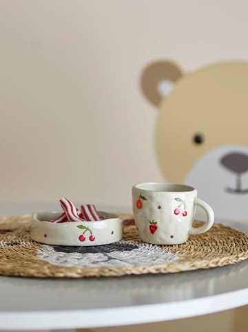 Bloomingville 2-delige kinderserviesset "Tatiana" beige