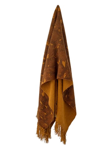 Bloomingville Plaid bruin - (L)160 x (B)130 cm