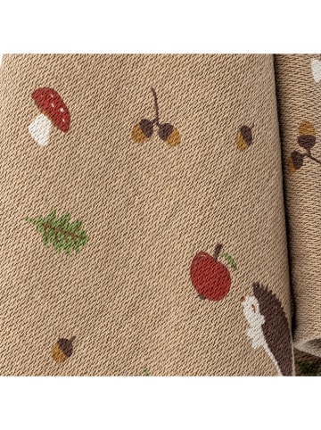 Bloomingville Plaid "Fall" in Beige - (L)160 x (B)130 cm