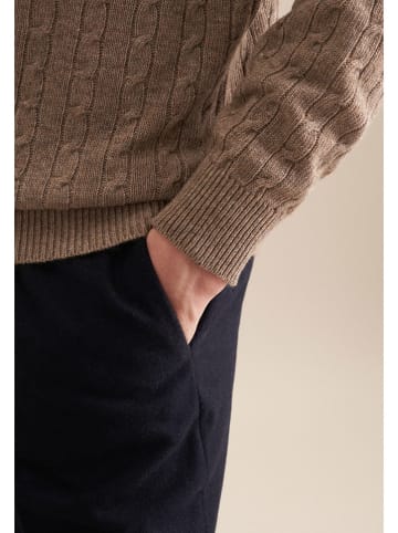 Seidensticker Pullover in Hellbraun