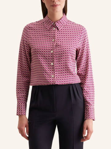Seidensticker Blouse roze/wit/zwart