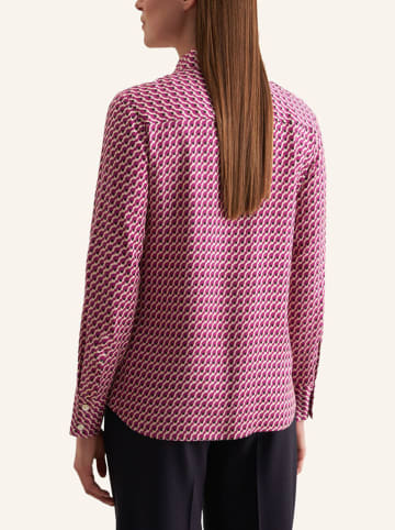 Seidensticker Blouse roze/wit/zwart