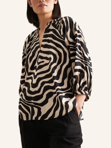 Seidensticker Blouse beige/zwart