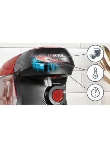 Bosch Kleingeräte Kapselmaschine "Tassimo happy" in Rot/ Schwarz
