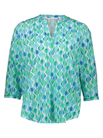 Eterna Bluse in Türkis/ Grün