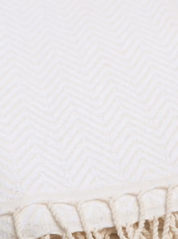 Samimi Hamamdoek wit - (L)180 x (B)100 cm