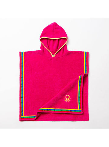 Benetton Badcape roze