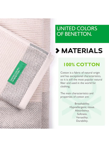 Benetton 3-delige handdoekenset geel