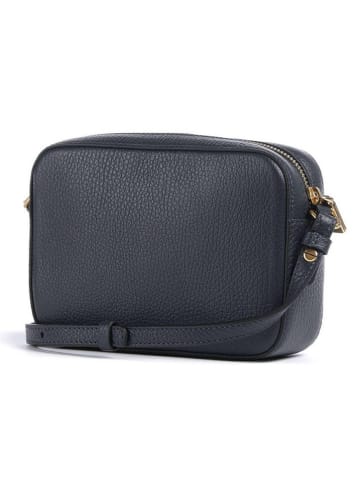 COCCINELLE Leder-Umhängetasche in Dunkelblau - (L)15 x (B)21 x (H)7 cm