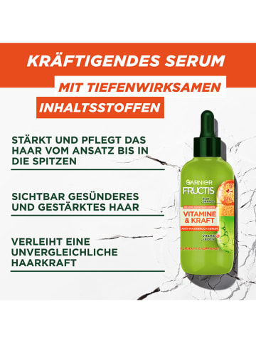 Garnier 2er-Set: Haar- & Kopfhautserum "Fructis Vitamine & Kraft", je 125 ml