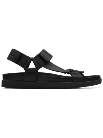 Clarks Leren sandalen "Sunder Range" zwart