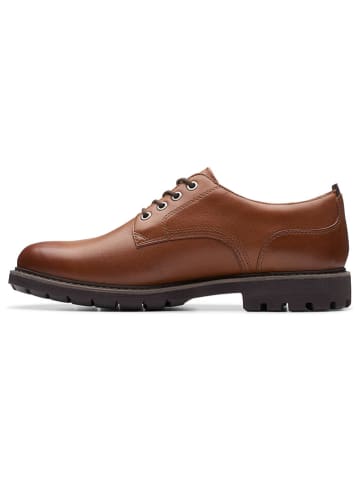 Clarks Leren veterschoenen "BatcombeTieGTX" lichtbruin
