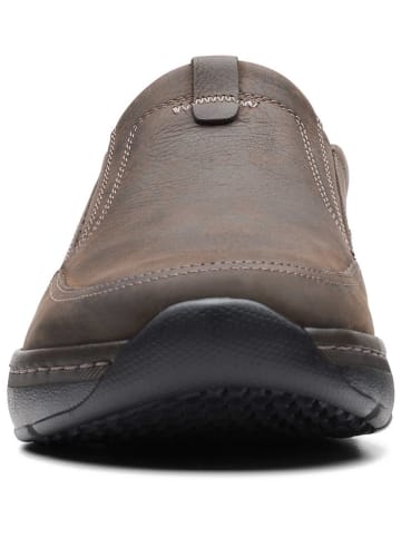 Clarks Leren instappers "ClarksPro Step" beige/grijs