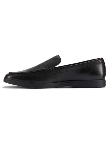 Clarks Leder-Slipper "Torford Easy" in Schwarz