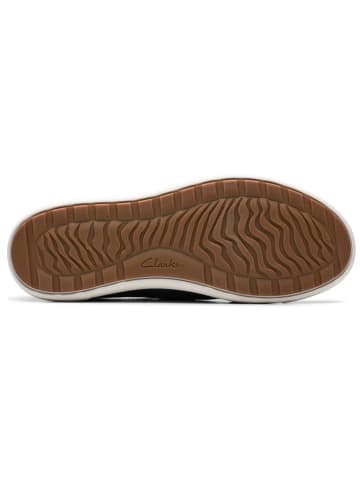 Clarks Leren instappers "Mapstone Step" donkerblauw