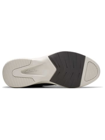 Clarks Skórzane sneakersy "Lehman Race" w kolorze szarym