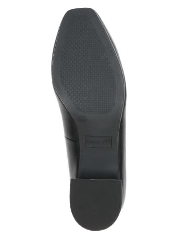 Caprice Leder-Pumps in Schwarz