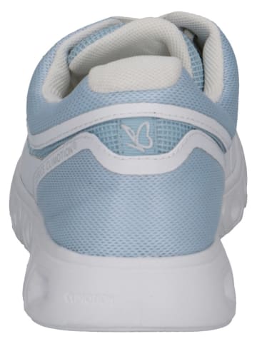 Caprice Sneakers wit/lichtblauw