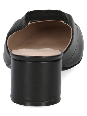 Caprice Leder-Slingpumps in Schwarz