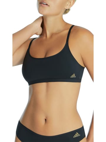 adidas Bustier in Schwarz