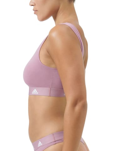 adidas Top w kolorze fioletowym