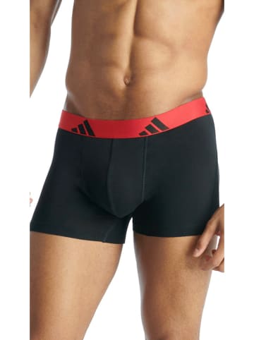 adidas 3-delige set: boxershorts donkerblauw/zwart