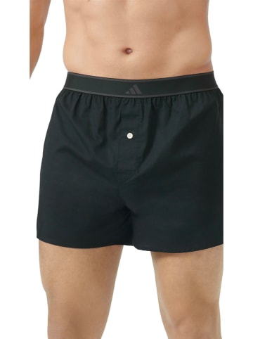 adidas 2er-Set: Boxershorts in Schwarz
