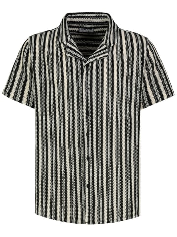 Sublevel Hemd - Regular fit - in Schwarz/ Weiß