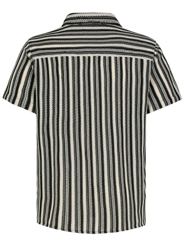 Sublevel Hemd - Regular fit - in Schwarz/ Weiß