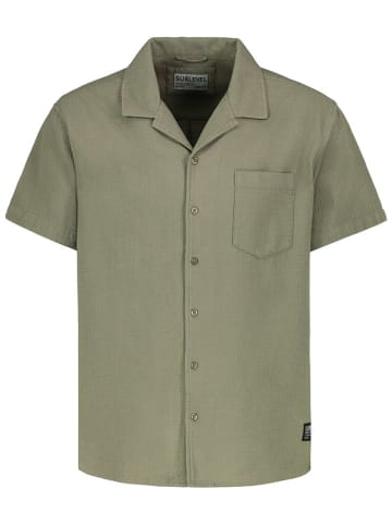 Sublevel Koszula - Regular fit - w kolorze khaki