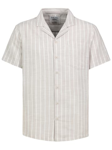 Sublevel Hemd - Regular fit - in Beige/ Weiß