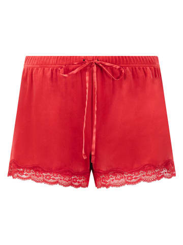 Hunkemöller Pyjama-Shorts in Rot