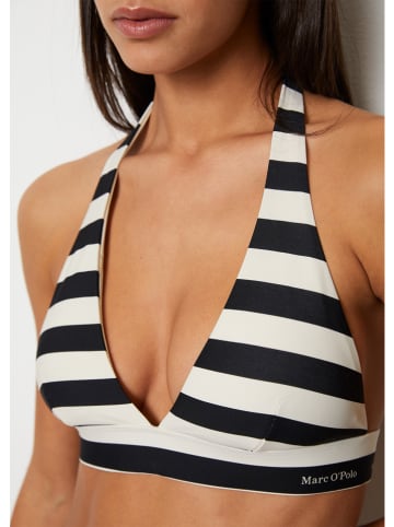 Marc O´Polo Bodywear Bikini-Oberteil in Schwarz/ Creme