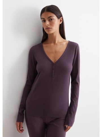 Marc O´Polo Bodywear Pyjama-Oberteil in Lila